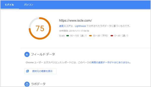 表示スコア