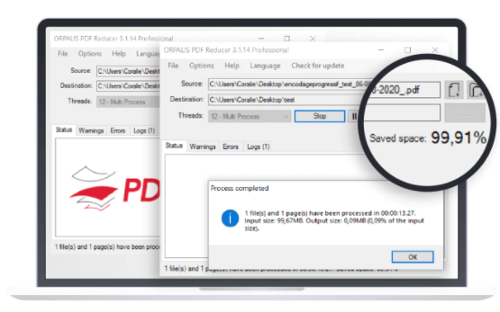 重いPDFのサイズをグッと軽くする無料ツール『PDF Reducer』