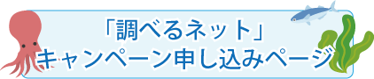 「調べるネット」キャンペーン申し込みページ