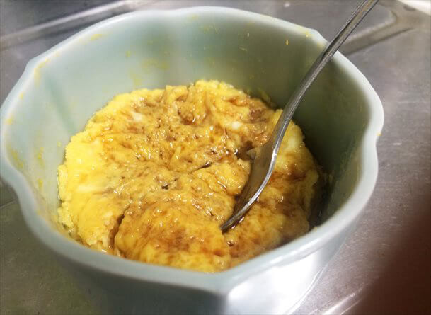 レンジで5分☆甘酒でふわふわ茶碗蒸し玉子