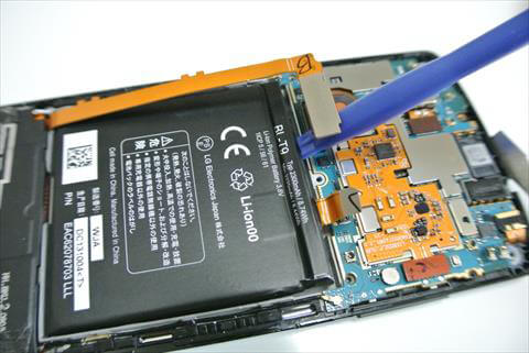 Nexus5の電池パック交換は意外に簡単!交換する際の注意点など