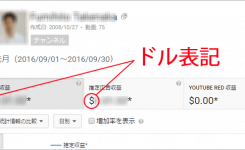 YouTubeの収益をドル(＄)から円(￥)に表示を変える方法