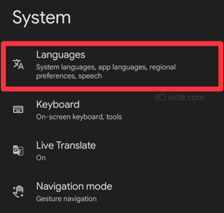 Languages