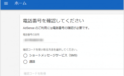 アドセンスで電話番号が正しくありませんとエラーで弾かれる場合