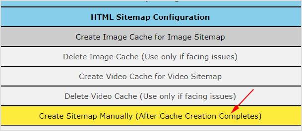 手動でサイトマップを作成