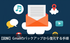 【図解】Gmailのバックアップから復元する手順