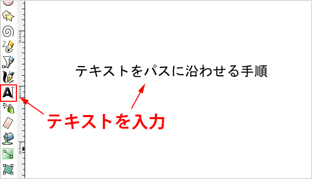 文章等のテキストを入力