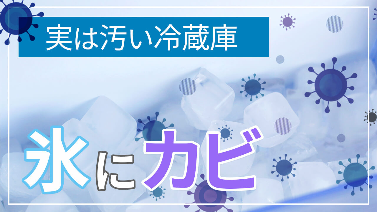 冷蔵庫の製氷機にカビが！自分で庫内を掃除する＆カビ予防