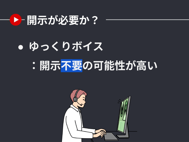 ゆっくりボイスの場合