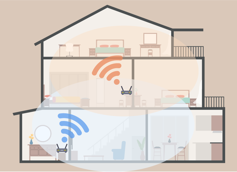 Wi-Fi 中継機を設置
