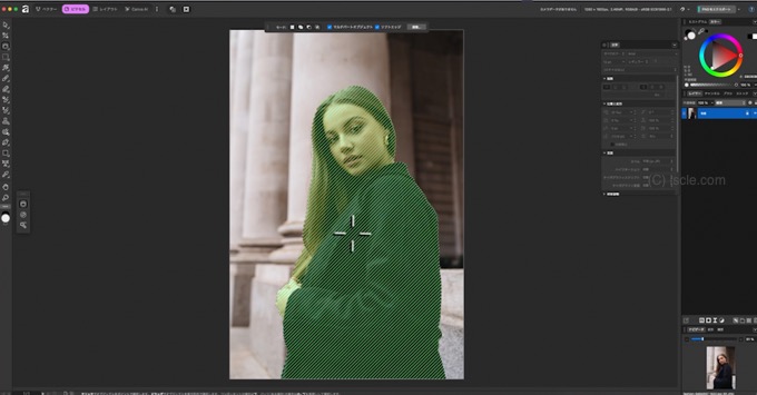 人物の切り抜きも簡単