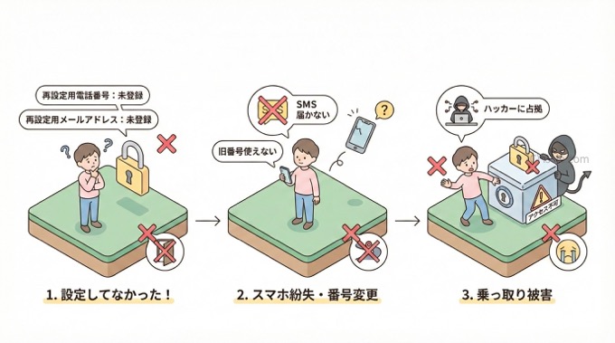 「アカウント復元用の連絡先」が必要なのか？