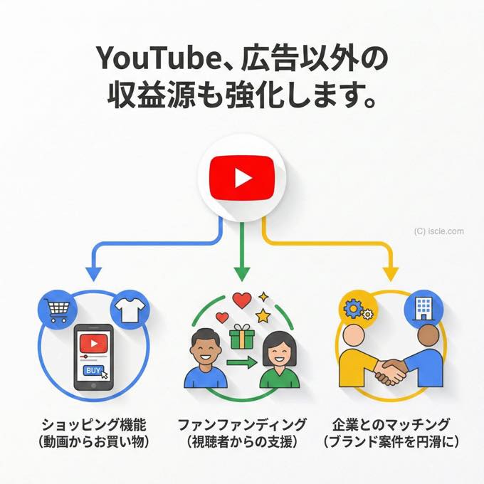 YouTube クリエイターエコノミーの拡大